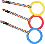 CLISPEED 3Pcs Safety Walking Rope for Preschool Durable Outdoor Walking Rope with Comfortable Handles for Daycare Supplies Group Activities Design