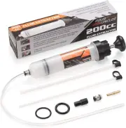 FOUR UNCLES 200cc Fluid Extractor & Fill Pump for Automotive Use - Oil Syringe w