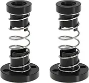 eMagTech 2PCS 3D Printer T8 POM Anti Backlash Nuts Compatible with Reprap Z Axis 3D Printer Threaded Rod Eliminate The Gap Spring DIY CNC Accessories Pitch 2mm Lead 4mm