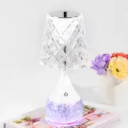 Glitter Base Table Lamp - Violet