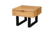 MD Senart Marri Veneer 1 Drawer Lamp Table