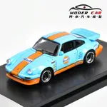 MASTER 1:64 保時捷 930 黑鳥 911 灣岸 BLACK BIRD 合金汽車模型