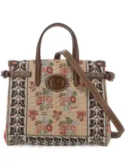Valentino Antibes VLogo Signature Small Tote Bag One size Nude