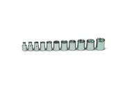 Wright Tool 6 Point Socket Set 11 Piece 3/8" Drive SAE 312