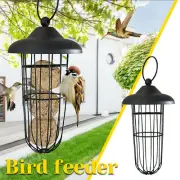 7.8''Hanging bird feeder garden wild seed container anti-lantern shape outdoor