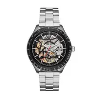 在飛比找demall購物網優惠-MICHAEL KORS 不鏽鋼腕錶-黑銀 MK9037