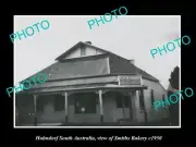 OLD LARGE HISTORIC PHOTO OF HAHNDORF SA VIEW OF SMITHS BAKERY c1950