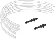 [namroh.HC] 5x Milk Tubes Hoses L=36cm compatible for Jura Coffee Machines +2x Connector Nipple