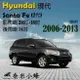 【奈米小蜂】HYUNDAI現代 Santa Fe 2006-2013(2代)雨刷 後雨刷 矽膠雨刷 矽膠鍍膜 可換膠條 三節式雨刷