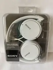 Sony MDR-ZX110 Ear-Pad (On the Ear) Headband Headphones - White