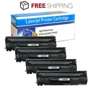 4PK CF279A 79A Toner for HP LaserJet Pro M12a M12w MFP M26a M26nw Black