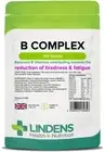 Lindens Vitamin B Complex (b1 B2 B3 B5 B6 B9 B12 Folic Acid) 100 Tablets