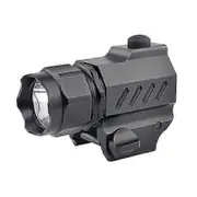 L-ED T-actical HandGun Torch Lamp P-istol Flashlight 230LM 2 Working Modes for Shooting Fishing Cycling Hiking Training