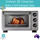 Sunbeam 18L Convection Bake & Grill Compact Oven Convection Oven Benchtop Oven