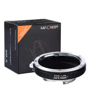K&F Concept Lens Mount Adapter for Canon EOS EF Mount Lens to Leica M-P M240 M10