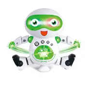 Catzon Smart Dancing Robot with Music & Colorful Flashing Lights Kids Toys-B