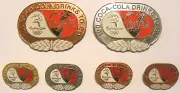 OLYMPIC PINS SYDNEY 2000 6 COCA COLA REAR!!!!!!!!