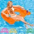 Long-lasting Pool Float Non-toxic Floating Row Ultimate Water Fun Lounge Bed