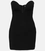 [Monot] Mônot Crêpe minidress UK 2 black