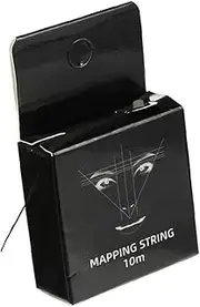 Eyebrow Mapping String Eye Brows Point Thread Box Marking Line Tool 10m Brows line Black