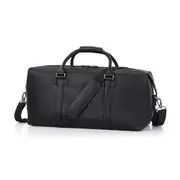 Samsonite Classic Leather Carry-On Duffle - Black
