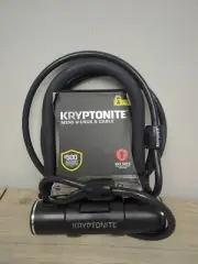 Kryptonite U-Type Mini Lock with Cable 2 Keys - New