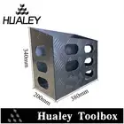 Black Aluminium 20L Jerry Can Holder for Camper/Caravan/Trailer 380x200x340mm