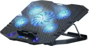Topmate C5 Laptop Cooling Pad Gaming Notebook Cooler Laptop Fan Cooling Stand A