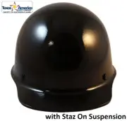 MSA Skullgard Cap Style with StazON Suspension - Custom Black