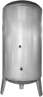 Pressure Vessel for Tap Water Supply, Large Pressure Vessel Set for Fountains, Vertical Pressure Vessel Made of 304 Stainless Steel for Wells/Industrial Cleaning/Garden Irrigation (300L/79.2gal)