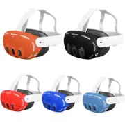 Helmet Silicone Case Anti-scratch Protective Case for Quest 3 VR Glasses Headset