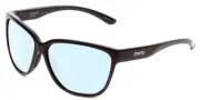 Smith Optics Monterey Ladies Cateye Designer Blue Light Glasses Gloss Black 58mm