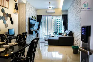 中央馬六甲的3臥室公寓 - 101平方公尺/2間專用衛浴Parkland Residence Melaka@J&J Vacation Home 10pax