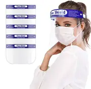 5x Safety Shield Full Face Lab Work Eye Protective Eyewear with Clear Vision US