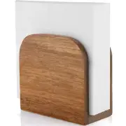 Acacia Wood Napkin Holder for Table Wooden Upright Napkin Holders for Kitchen...