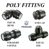 在飛比找蝦皮購物優惠-Hdpe / POLY / PP FITTINGS 聚乙烯管