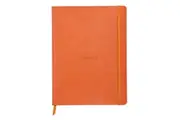 Rhodiarama 19x25cm Softcover Notebook Dot Grid - Tangerine