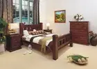 KING SINGLE DERWENT CHUNKY FEDERATION BED - AS PICTURED - 1 ONLY READY TO GO