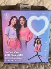 Charli D'Amelio Selfie/Vlog Ring Light, Phone Holder ,Table Stand, tiktok, Dixie