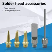 5PCS Portable Gas Soldering Iron Tips Set For Electric Blow Torch Tool Wireless