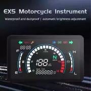 Motorcycle Instrument Dashboard LCD Odometer Digital Speedometer Odometer RPM