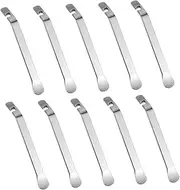 10pcs Tire Lever Bikes Tires Tire Bar Tubeless Tire Repair Tool Tubeless Bike Tire Repair Kit Bike Levers Tire Balancer Bike Repair Tools Bike Tire Opener Stainless Steel Silver BESPORTBLE