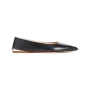 [Gabriela Hearst] Gabriela Hearst-Black Fleur Lamb Leather Ballerinas-Donna 40 IT