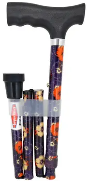 Surgical Basics Walking Stick Adjustable Hibiscus 73-85cm