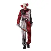 Rubie's Mens Evil Clown Costume 810510xl red Standard