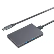 Multiport USB C Charging Dock 4K60hz Video Adapter With Card Reader Slots