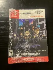 New Sealed The World Ends With You (Nintendo Switch) Eshop Cards (DISPLAY ONLY)