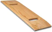 Duro Med Bariatric Transfer Slide Board Wooden With Cut Out Handles