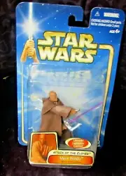 2002 HASBRO - STAR WARS - MACE WINDU - ATTACK OF THE CLONES - MIB ARENA 2