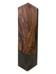 Epoxied Claro Walnut turning square - 9" x 2-3/8" x 2" [E-907]